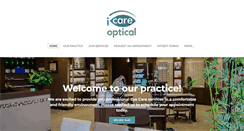 Desktop Screenshot of icareopticalofkent.com